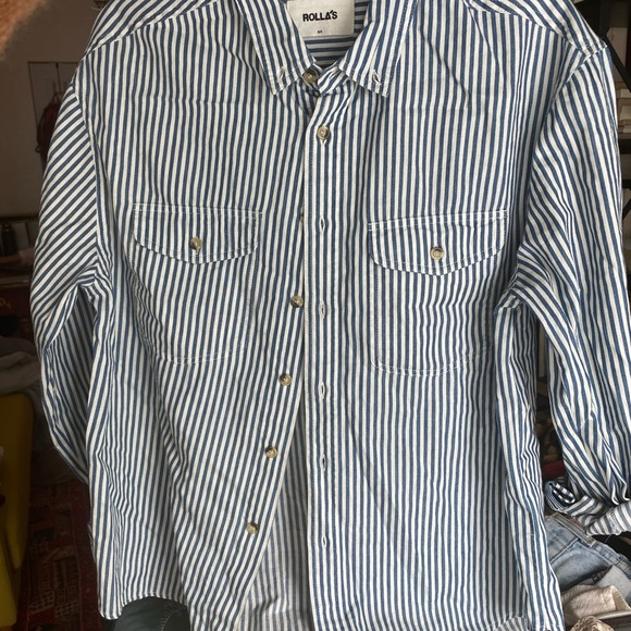 Rolla’s striped long sleeve button down - Picture 3 of 4